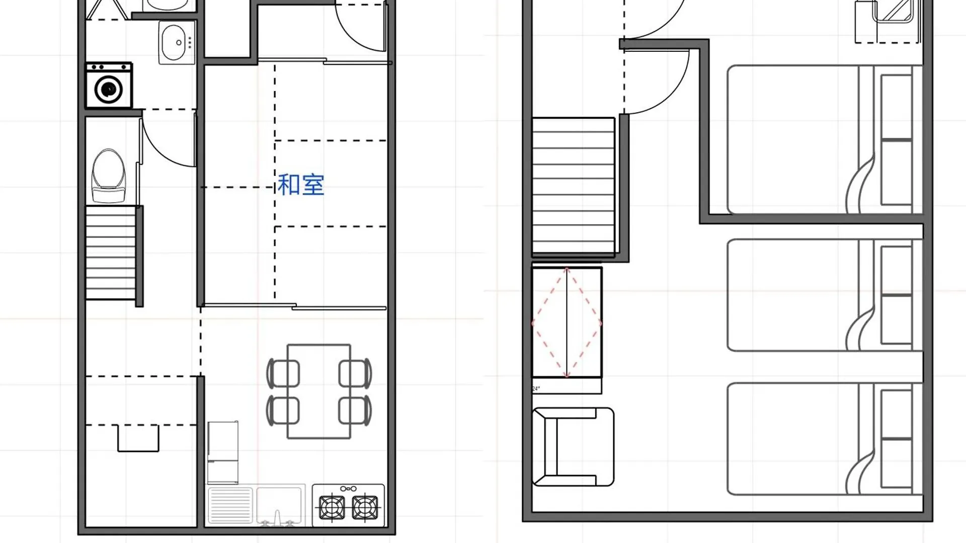心斋桥7分钟难波1站路meeno Home汐見独栋房屋亲子民宿 Ósaka 0*,